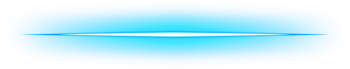 Glowing Blue Neon Line